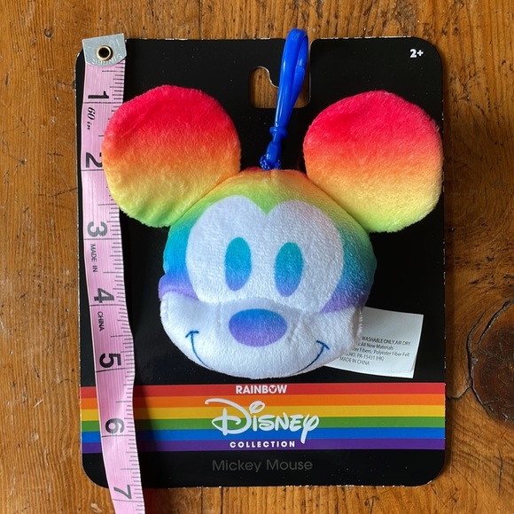 NWT Disney Rainbow Collection MICKEY MOUSE Clip-ON - Picture 6 of 12
